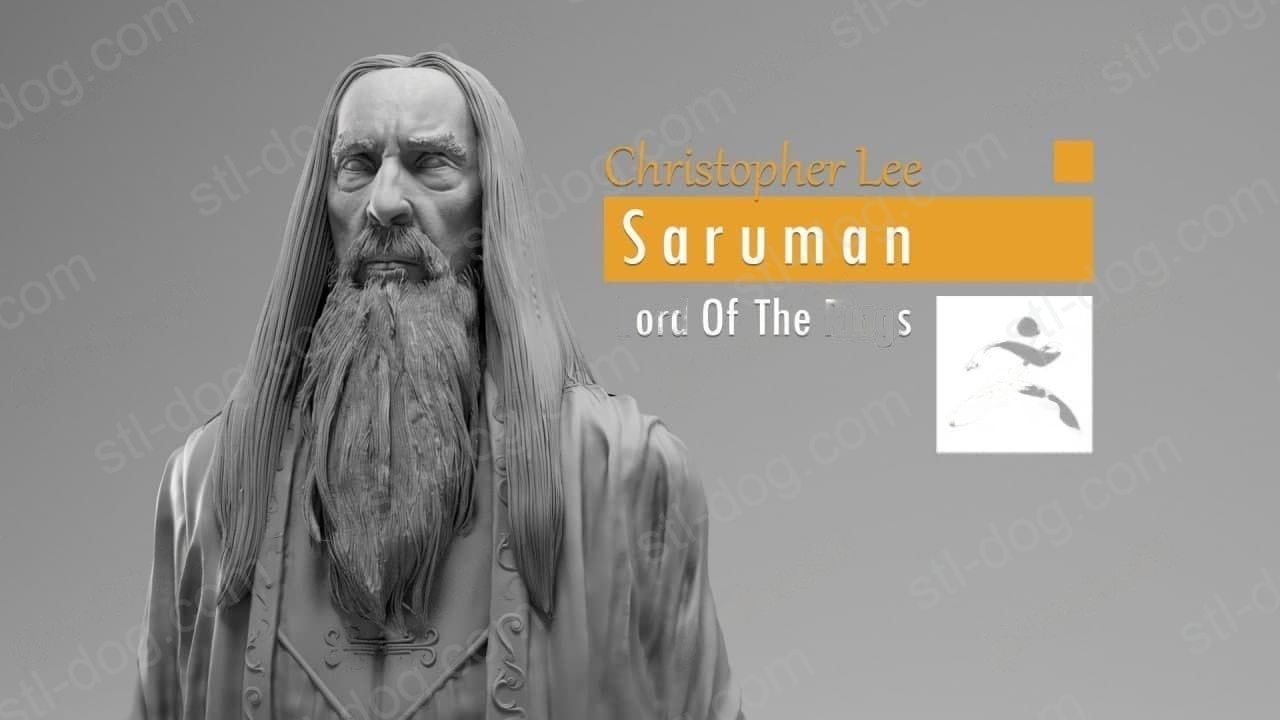 魔戒 萨鲁曼(Saruman) 3D打印图纸